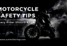 7 Motorcycle Safety Tips Every Rider Should Know